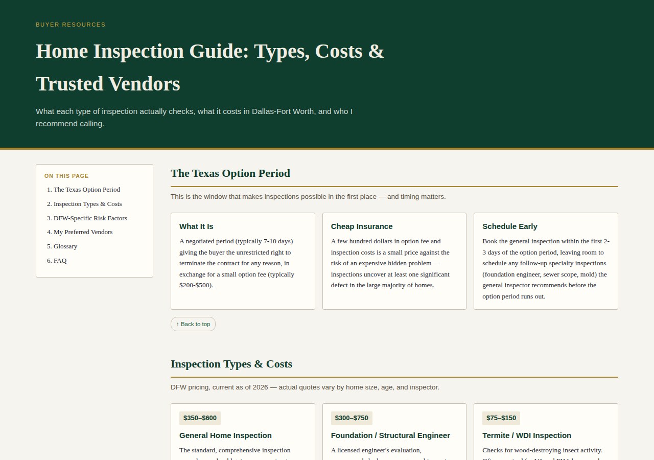 Home Inspection Guide preview