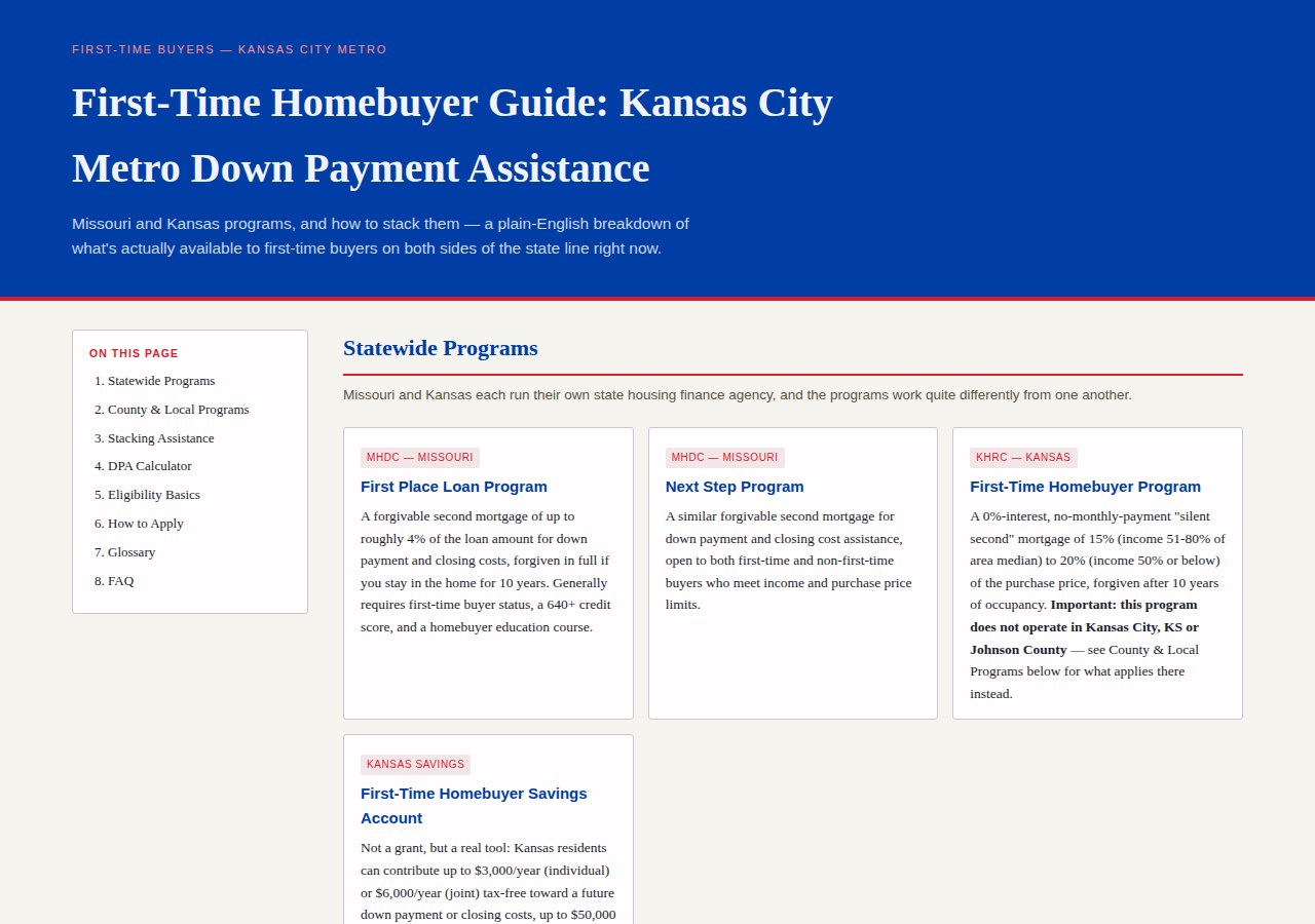First-Time Homebuyer Guide preview